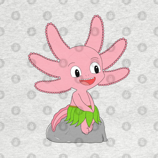 Axolotl Villager (2021) by garciajey